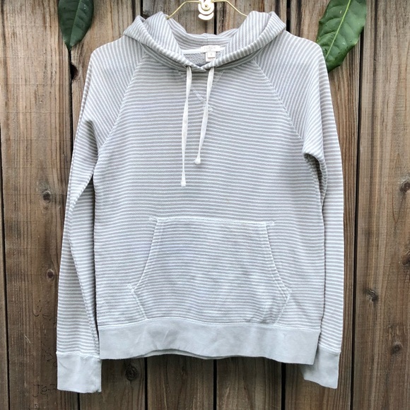 J. Crew Tops - J Crew Striped Sweatshirt